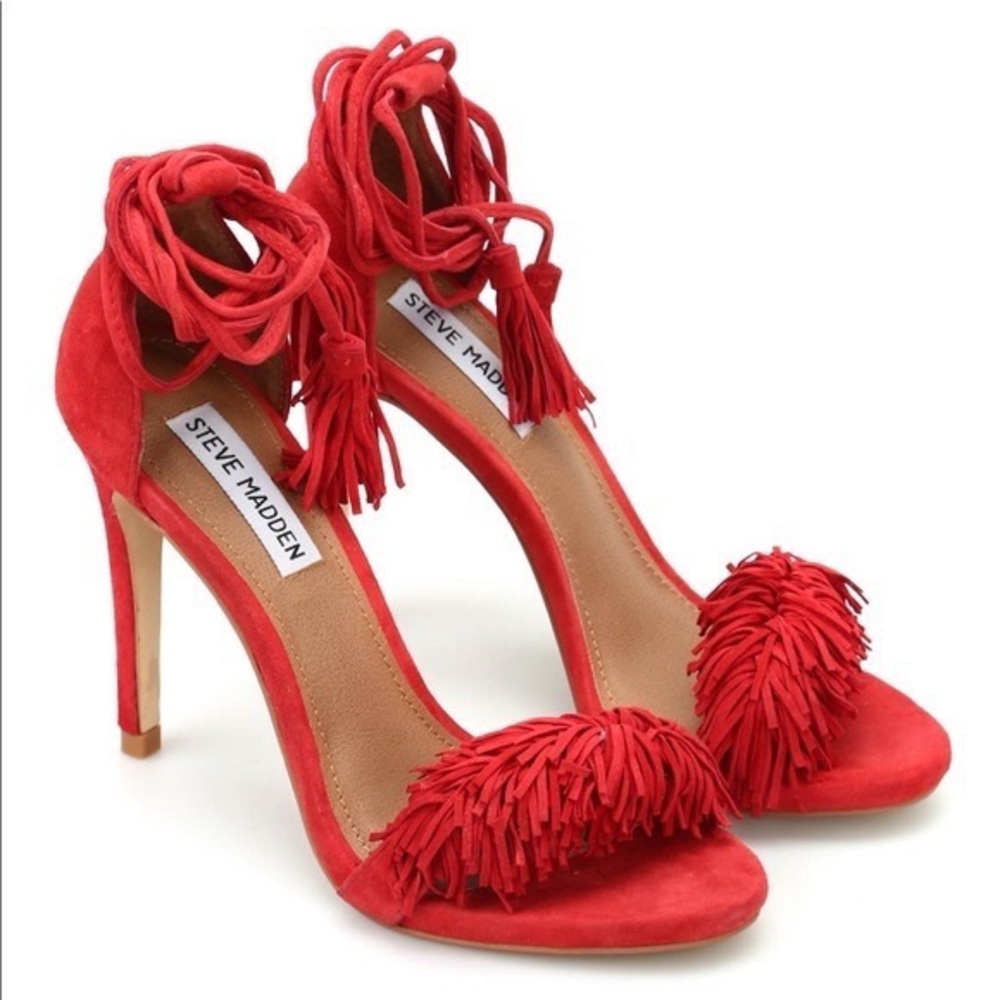 Fringe heels